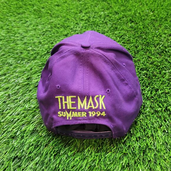 VTG 1994 The Mask Official Movie Promo Hat Dated Summer 1994 - Picture 4 of 11